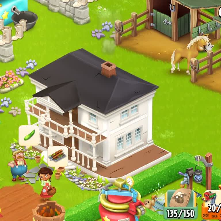 Hay Day Hesabımda 276 Elmas Kaybı