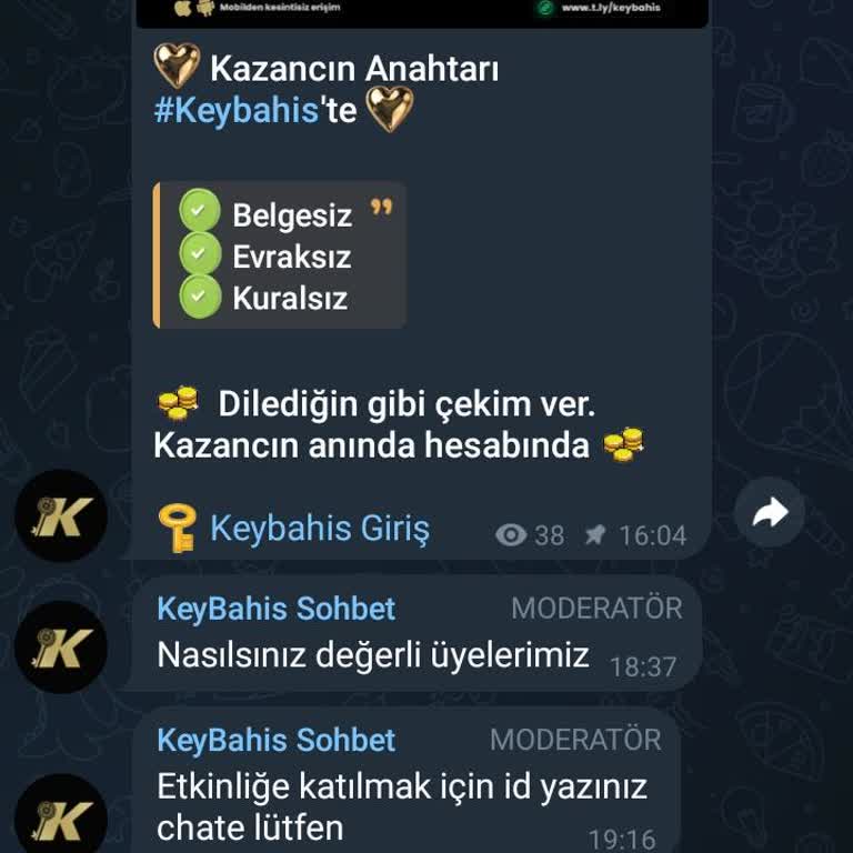 KeyBahis Çekim Talebim Onaylanmadı