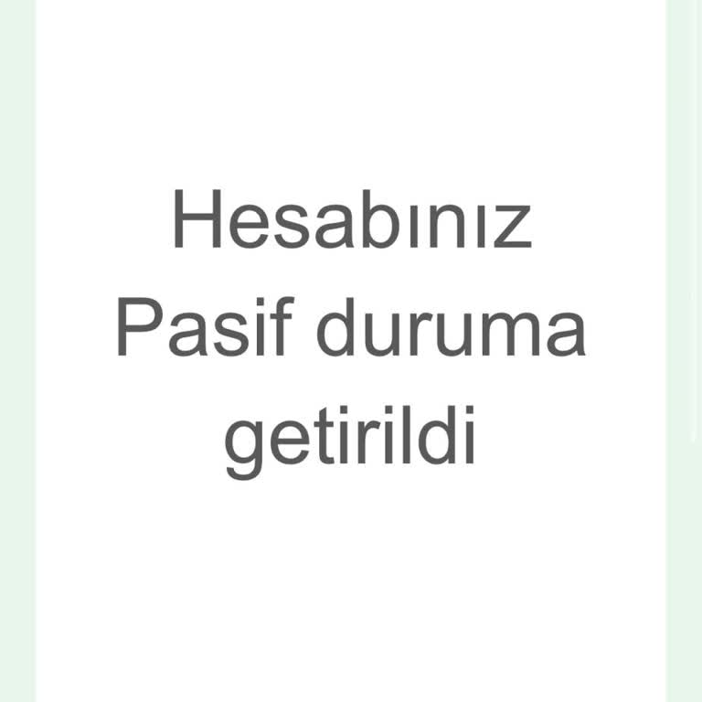Sayfam Açıklama Almadan Kapatıldı Ve Yeniden Açılmasını İstiyorum