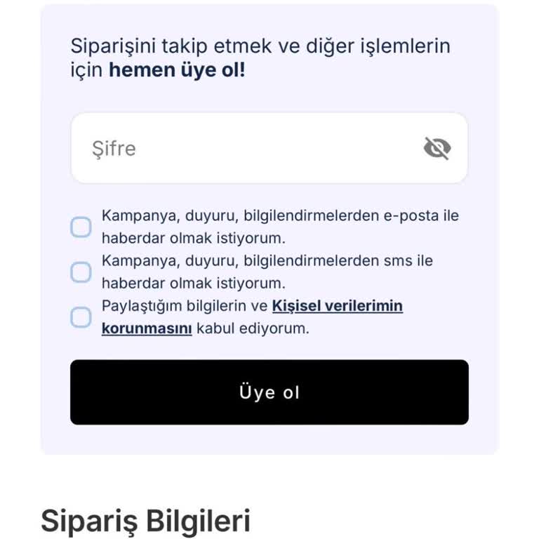 Meysa Design’da Acil Kargo Gecikmesi Ve İade Talebi