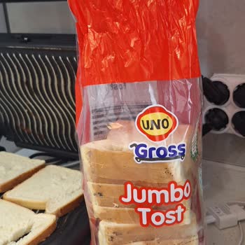 UNO Süper Tost Ekmeği Delik Dolu Dilimlerle Tüketilemez