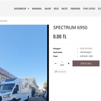 Nacar Caravan Açık Ve Net Fiyat Görmek İstiyorum