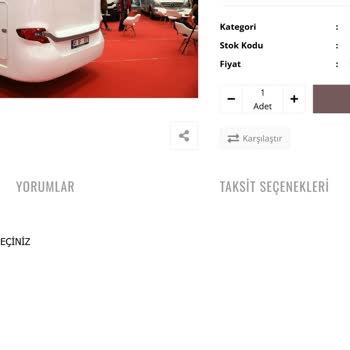 Nacar Caravan Açık Ve Net Fiyat Görmek İstiyorum
