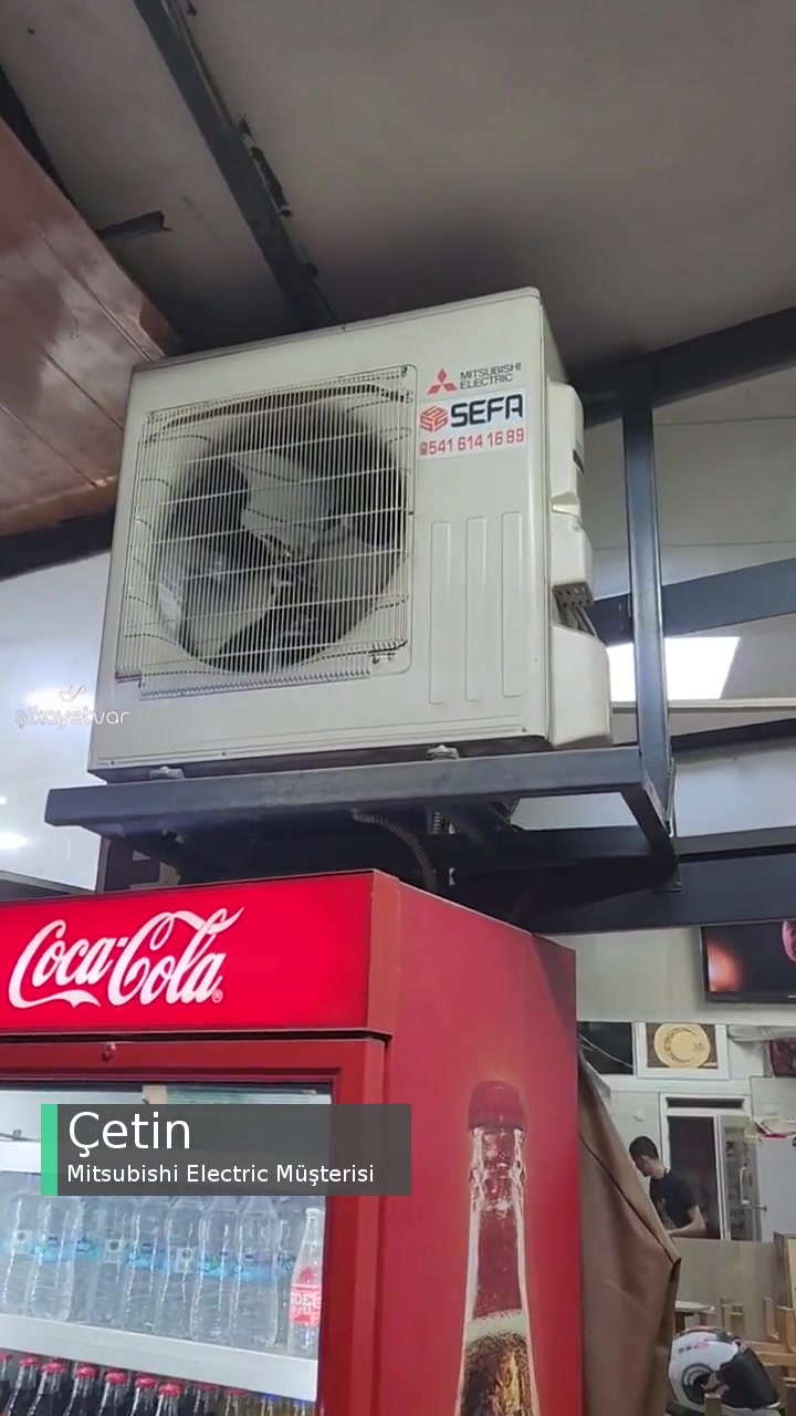 Manisa Soma Mitsubishi Electric (Sefa Soğutmadan) Şikayetçiyiz videonun kapak resmi