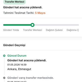 Kolay Gelsin Teslim Edilmeyen Sipariş İçin Açıklama ve İade Talebi