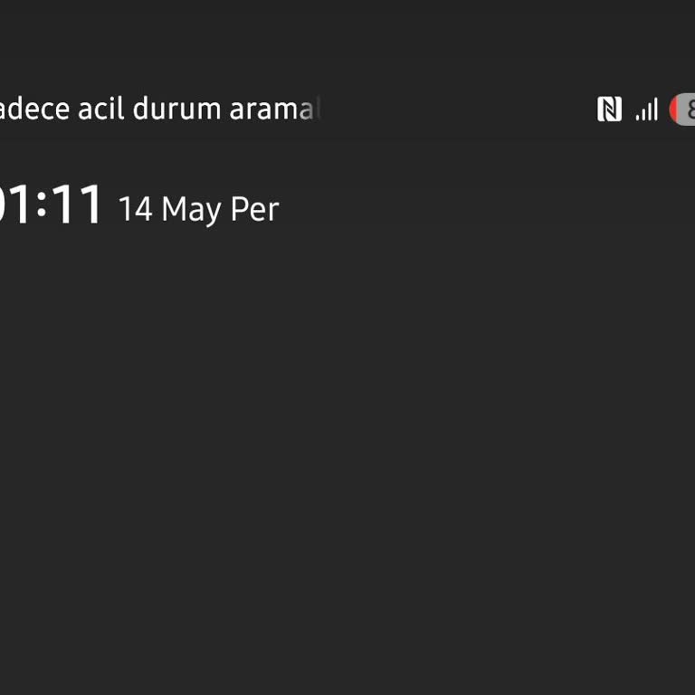 Vodafone Hatım Acil Arama Modunda Ve Normal Arama, SMS, İnternet Çalışmıyor