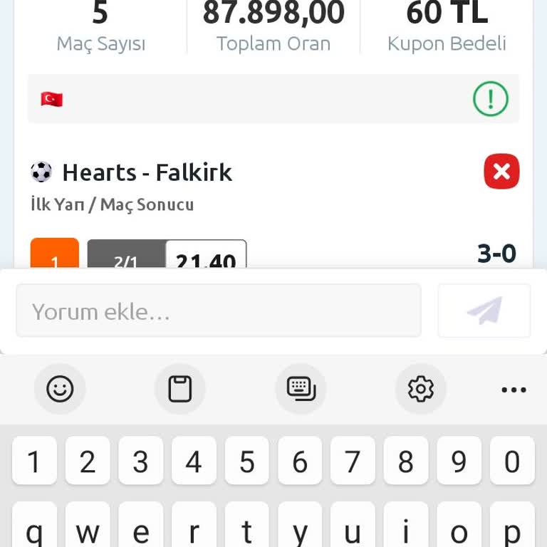 Bilyoner Yorum Yapmadığım Halde Günlük Yorum Limiti Uyarısı Verilmesi