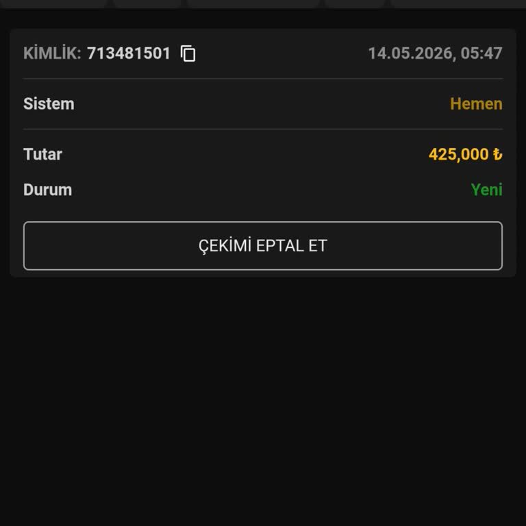 Betparti Hesabım Engellendi Ve 425 Bin Tl Çekim Talebim İptal Edildi