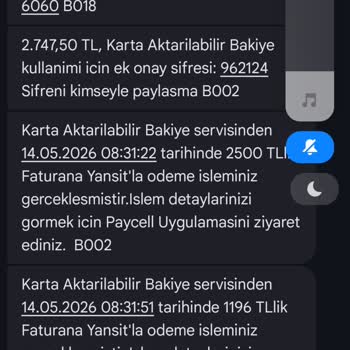 Faturama Yansıtılan Paycell İşlemi İçin Açık Uyarı Eksikliği Ve İade Talebi