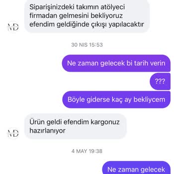 Eksik Gönderilen Ürün Ve Sürekli Gecikme