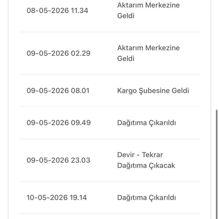 Bir Günde Kargo Bahçelievler Şubesinde 7 Gün Boyunca Teslim Edilmiyor