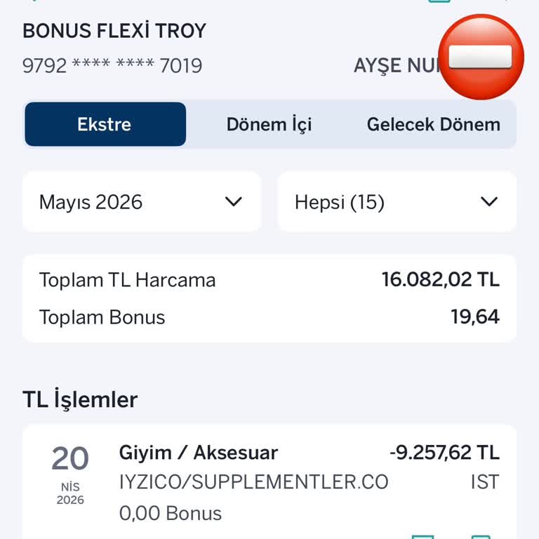 Garanti Kredi Kartıma İzinsiz İşlem Ve İade Talebi