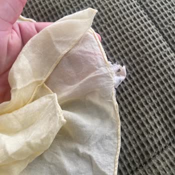 Yıkama Sonrası Şal Üzerindeki Kalite Problemi