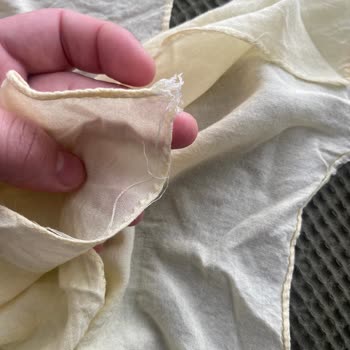 Yıkama Sonrası Şal Üzerindeki Kalite Problemi