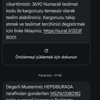 Sürat Kargo’da Teslim Edilmeyen Kargo Ve Mağduriyet