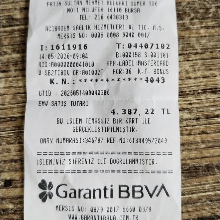 Acıbadem Organ Nakil Merkezinde Beklenmeyen Yüksek Ücret Ve İade Talebi