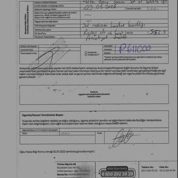 Sigortam.net Ve Türkiye Sigorta’da Ameliyat Provizyonu Reddi