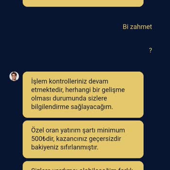 1.001 TL Özel Oran Kazancım Silindi, Bakiye Keyfi Sıfırlandı