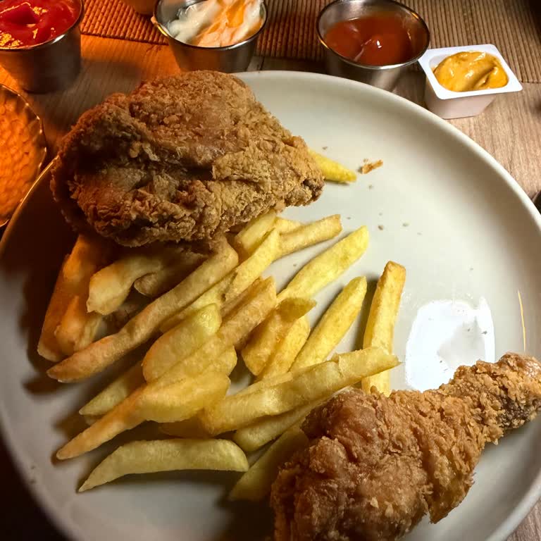 Popeyes Ankara Atlantis Şubesinde Soğuk Ve Sert Tavuk Menüsü Şikayeti