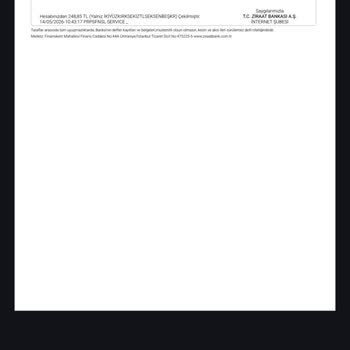 Ziraat Bankası Kartımdan İzinsiz Uber Harcamaları Ve Güvenlik Açığı