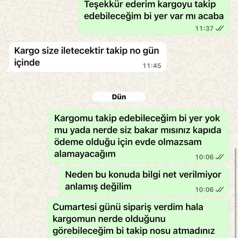 Takip Numarası Ve Ürün Gönderimi Yok: Shelooktrend'den Hayal Kırıklığı
