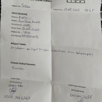 Şarj Almayan Konsol İçin Değişim Talebim Reddedildi, İade İstiyorum