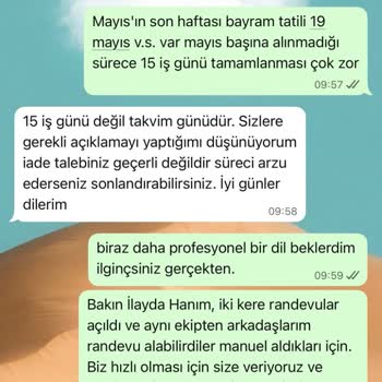 Vize Hizmeti Alınamadı, Ücret İadesi Talep Ediliyor