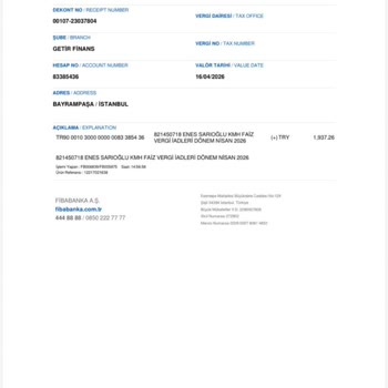 Fibabanka Hatası Kredi Notum 300 Puan Düşürüldü Düzeltme Talep Ediyorum