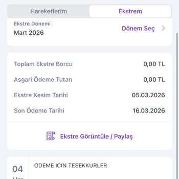 Bilgilendirmesiz 1000 TL Yıllık Kart Ücreti İadesi Talebi