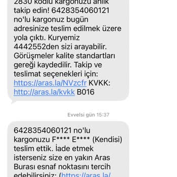 Teslim Edildi Göstermesine Rağmen Kargo Gelmedi Ve Personel Kaba Davrandı
