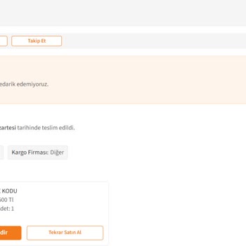 Trendyol'dan Google Play Kodu İçin Yetersiz Bakiye Ve Destek Eksikliği