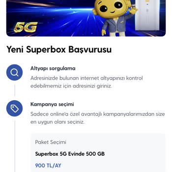 Yüksek Ücretli 200 GB Superbox Paketi İçin GB Artışı Ve Ücret Düzeltmesi Talebi