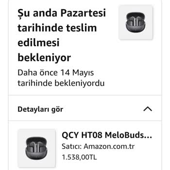 Amazon Sipariş Teslimatında Gecikme Şikayetim
