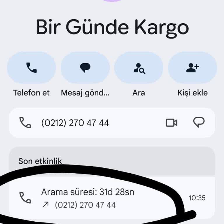 Adıyaman XL Şube Adresi Yanlış, Kargoya Erişemedim
