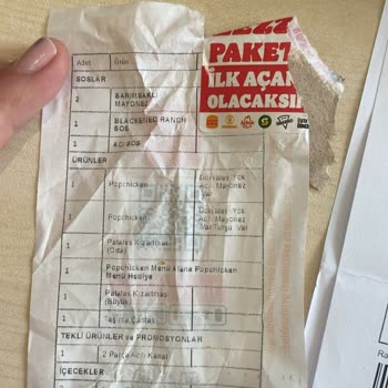 Popeyes Şubesinde Eksik Sipariş Ve Cevapsız Müşteri Desteği