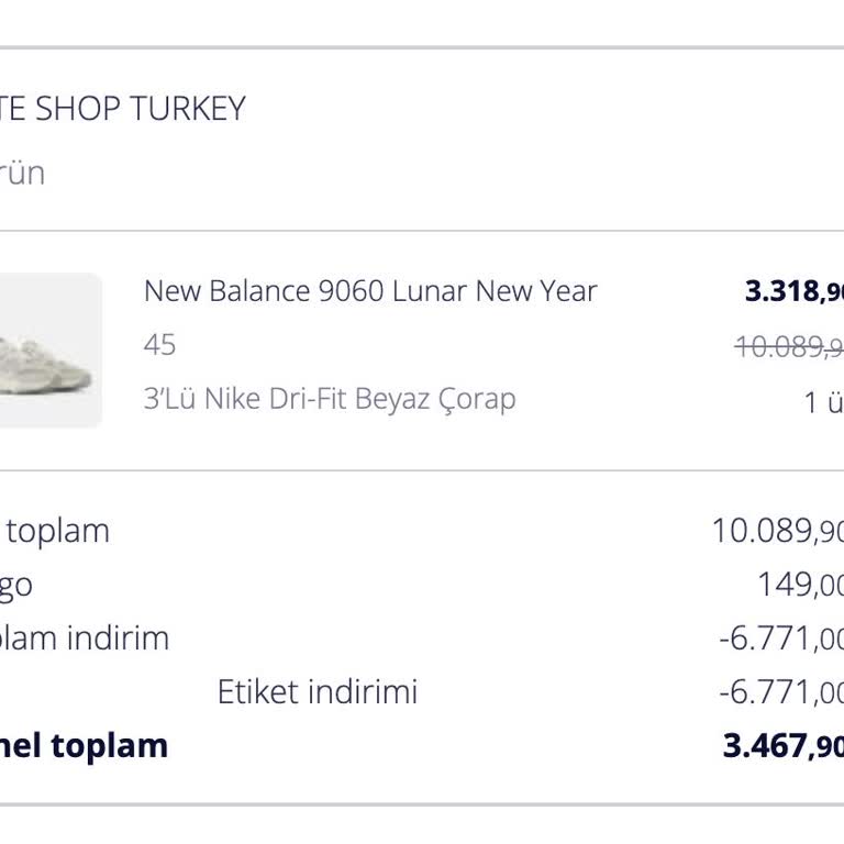 Elite Shop Turkey Yanlış Ürün Gönderimi, Eksik Çorap Ve Düşük Kalite