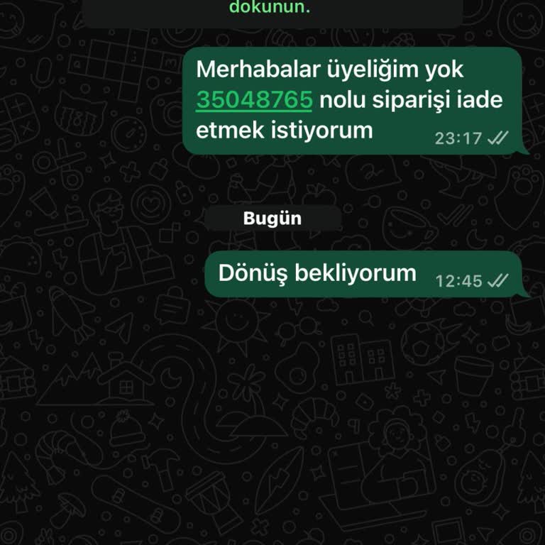 İade Kodu Alınamaması Nedeniyle Sipariş İadesi Başlatılamıyor