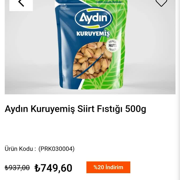 Aydın Kuruyemiş’te Siirt Fıstığı Fiyatları Enflasyonun Çok Üzerinde Artıyor