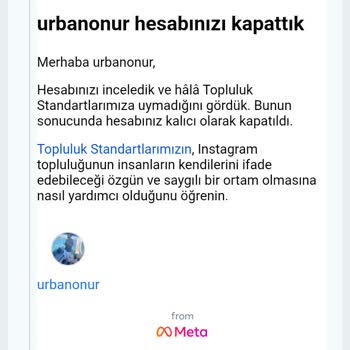 Çocuk Cinselliği İddiası Sebebiyle Instagram Ve Facebook Hesaplarım Haksız Kapandı