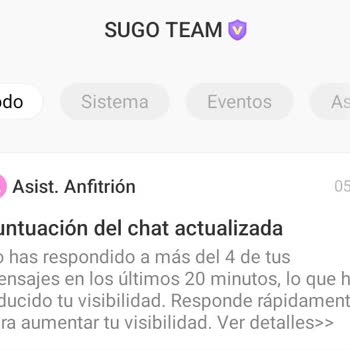 Sugo limita coincidencias con avisos falsos de inactividad y afecta ganancias