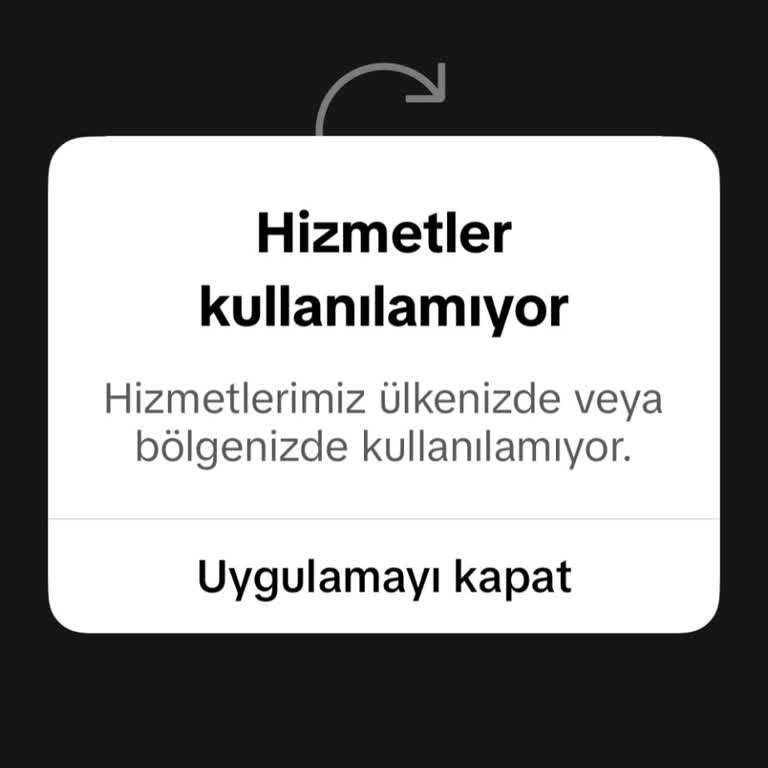 İOS Üzerinde TikTok Hesabım Bölge Kısıtlaması Nedeniyle Erişilemiyor