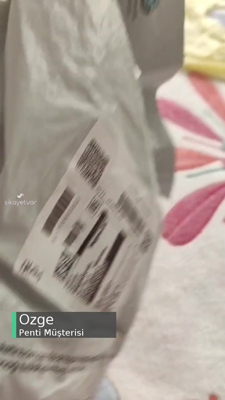 Penti 1 Ay Sonra Kötü Şekilde Gelen Kargom! videonun kapak resmi