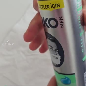 Arko Tıraş Jeli Butonunda Sorun Var!