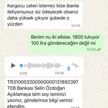 Selinna Butik'te İade Reddedildi, 300 TL Kargo Ücreti Mağduriyeti