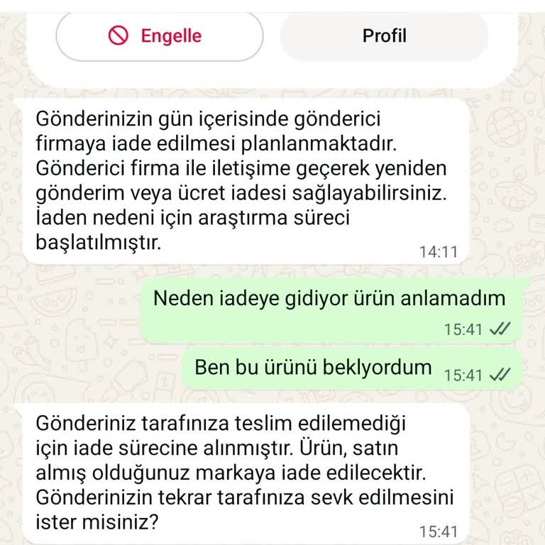 Bovo Kargo’nun Ulaşılamadı İddiası Yanıltıcı, Teslimat İptali Ve İade Süreci Haksız