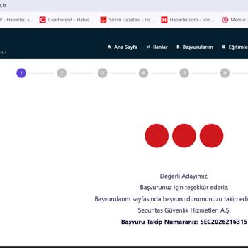 Securitas Başvurusu Cevapsız Kaldı Ve Durum Bilgisi İsteniyor