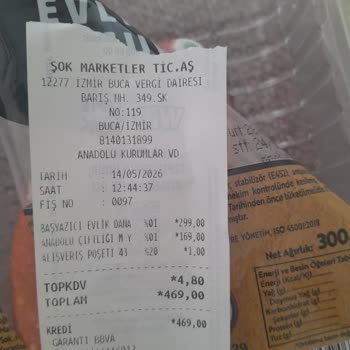 İzmir/Buca Şok Market ’te Satılan Sucukta Küf Ve Mantar Sorunu