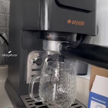 Arçelik Imperium Barista 3353 Espresso Makinesi Süt Haznesi Sorunu!