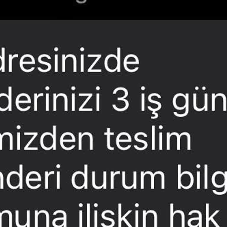 Evde Yoktu İddiası İle Gerçekleşmeyen Teslimat Ve Tekrarlayan Mağduriyet