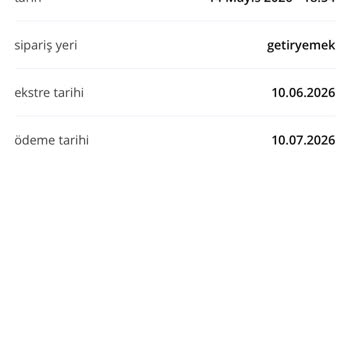 Getir'de Teslim Edilmemiş Sipariş Üzerine İade Talebi